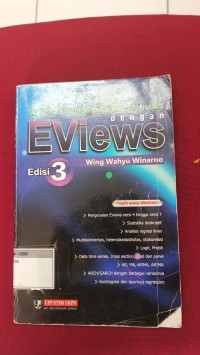 Image of Analis Ekonometrika dan statisika Edisi 3
