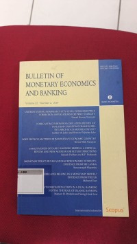 Image of Bulletin Of Monetary Economics And Banking