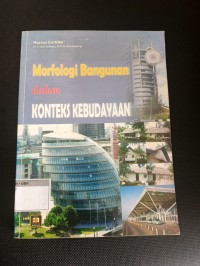 Image of Morfologi Bangunan dalam Konteks Kebudayaan