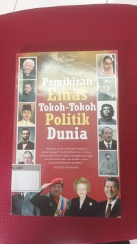 Image of Pemikiran Emas Tokoh-tokoh Politik Dunia