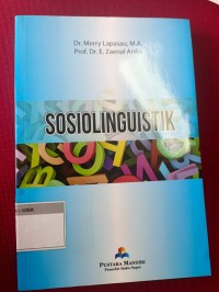 Image of Sosiolinguistik