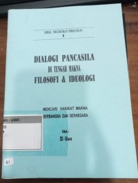 Image of Dialogi Pancasila Di Tengah Makna Filosofi dan Ideologi