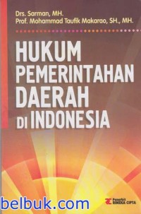 Image of Hukum Pemerintahan Daerah Di Indonesia