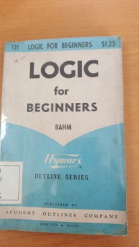 Image of lOGIS fOR bEGINNERS. logic For Beginner