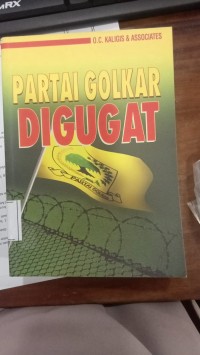Image of Partai Golkar Di Gugat