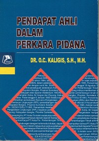 Image of Pendapat Ahli Dalam Perkara Pidana