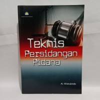 Image of Teknis Persidangan Pidana
